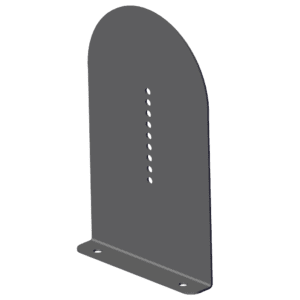 Steltronic reflector riser plate