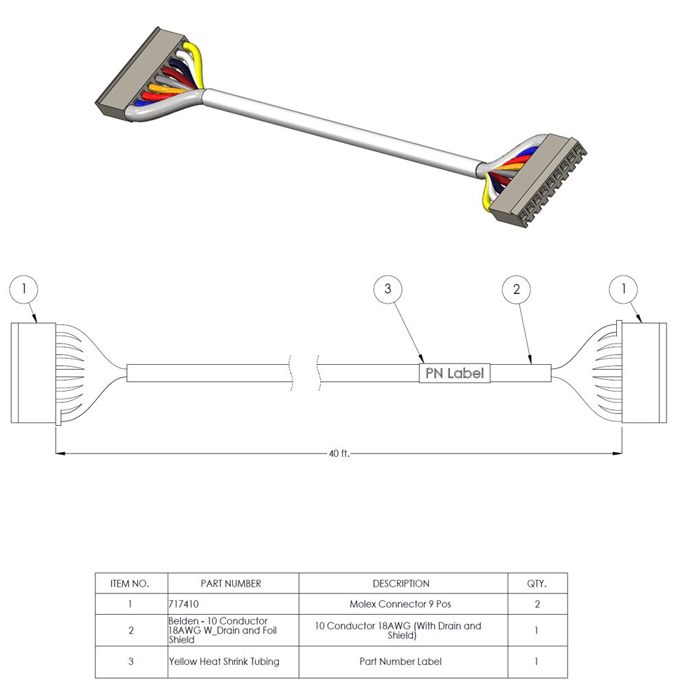 Steltronic Camera Cable