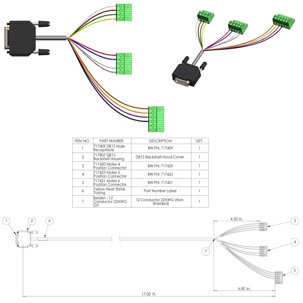 Steltronic Switch-VIA Pinsetter Interface Cable